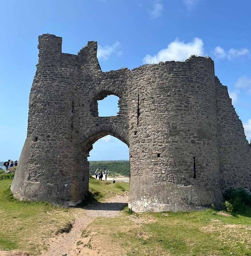Pennard Castle